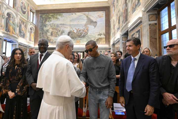 Pope Leo XIV tells World Meeting on Human Fraternity to welcome migrants, care for poor