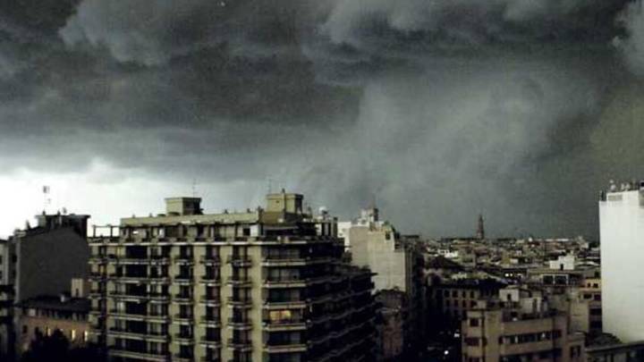 Lluvias torrenciales en el Mediterráneo antes de que el temporal alcance Baleares