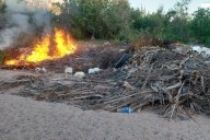 Se incendia predio