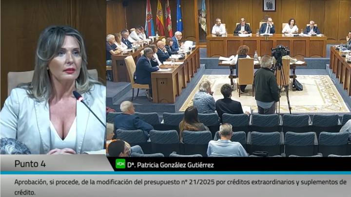 Expulsan a la portavoz de Vox del Pleno de Ponferrada por acusar a los concejales de ser unos "sinvergüenzas"