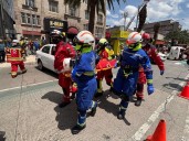 Fuerzas Armadas demuestran cómo opera Plan Sismo en CDMX