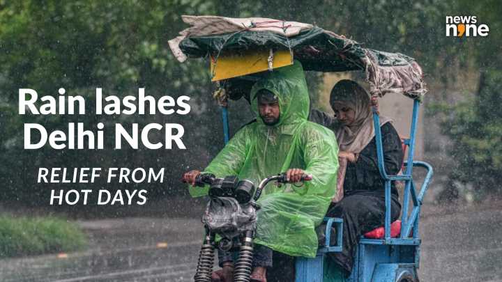 Delhi weather: Heavy rain lashes parts of NCR, brings brief respite from sultry weather; check IMD forecast