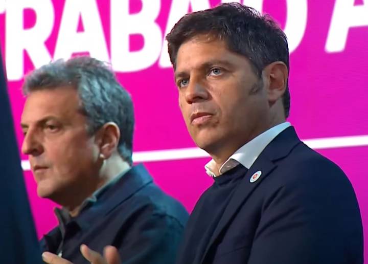 En un acto con comparaciones con el 2001. Kicillof dijo que no quiere "desestabilizar"