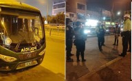 Bus de la PNP atropella a adulto mayor en vía exclusiva del Metropolitano en Independencia