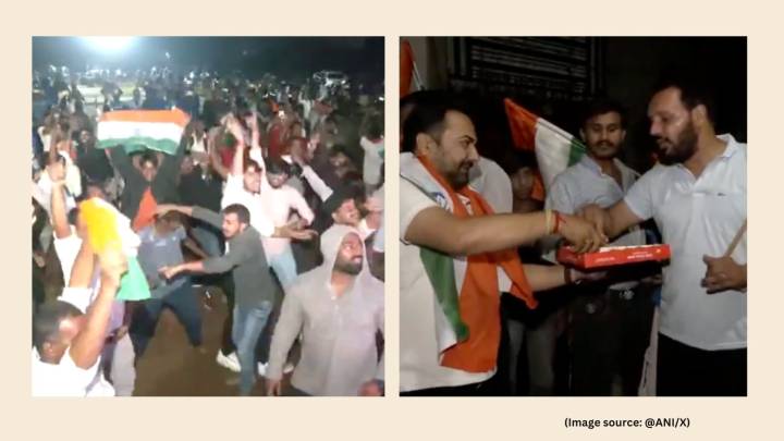 India defeats Pakistan in Asia Cup 2025: Fans erupt in joy, dance in the streets, distribute sweets