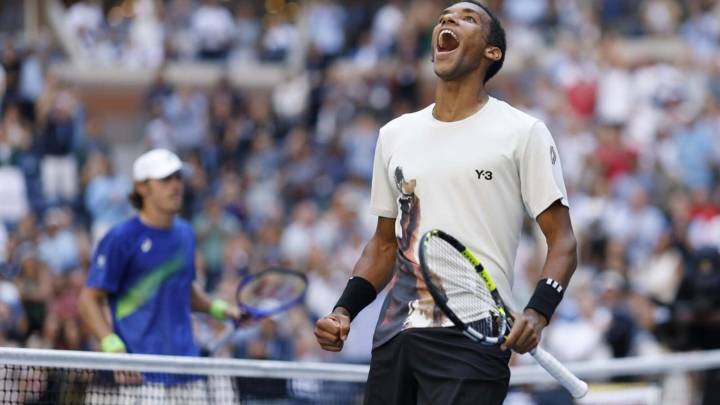 Felix Auger-Aliassime advances to first major semi since 2021 at U.S. Open