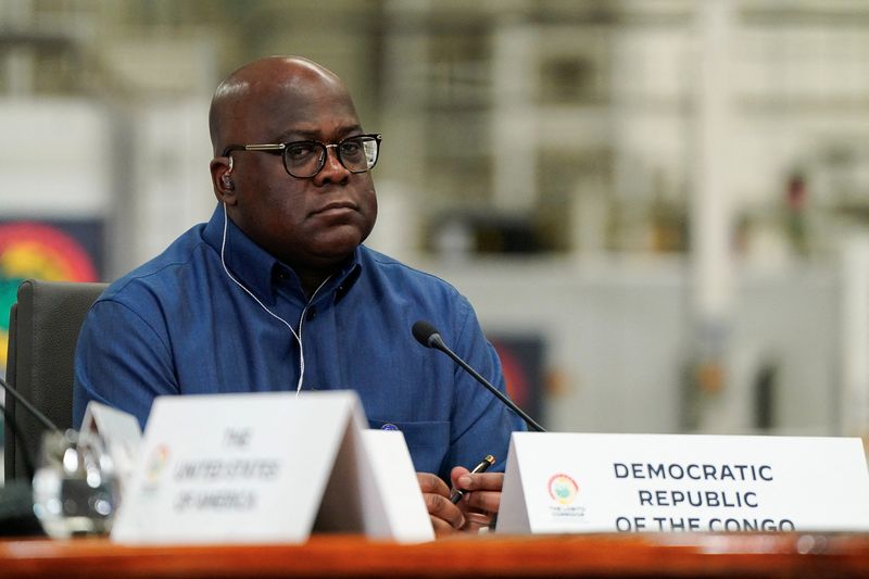 Congo will not 'auction' mineral resources to the US, president says