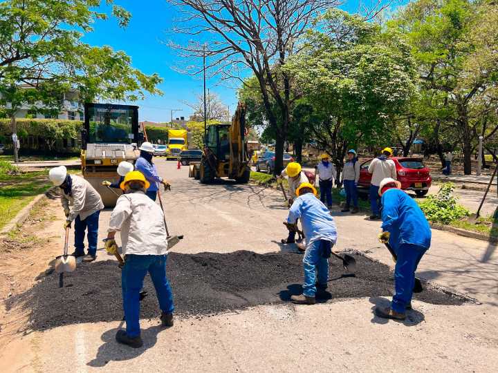 Alcaldía avanza con la recuperación de la malla vial de Yopal