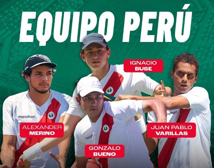 Perú confirmó fecha y precios para la serie de Copa Davis ante Portugal