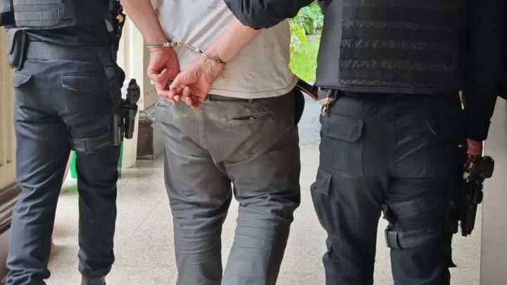 Brit 'attacks hotel manager with an AXE' & tells cops 'it's because I'm Muslim' as horror pics show him covered in blood