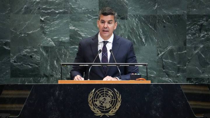 Santiago Peña ante la ONU: "Israel tiene el derecho legítimo a defenderse”