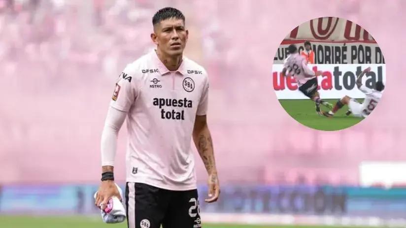 Sport Boys revela parte médico y tiempo de para de Erick Gonzáles tras "ingreso desleal" de Matías Di Benedetto