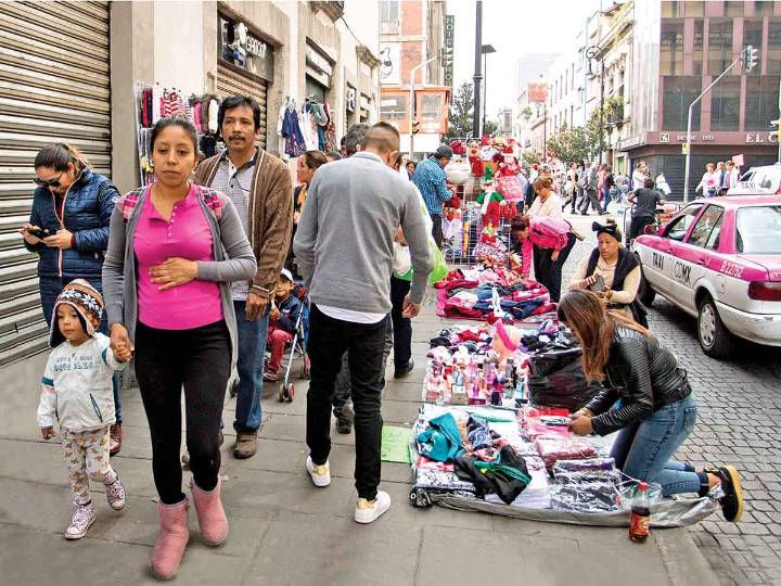 Hay 52% más ambulantes en el Centro Histórico