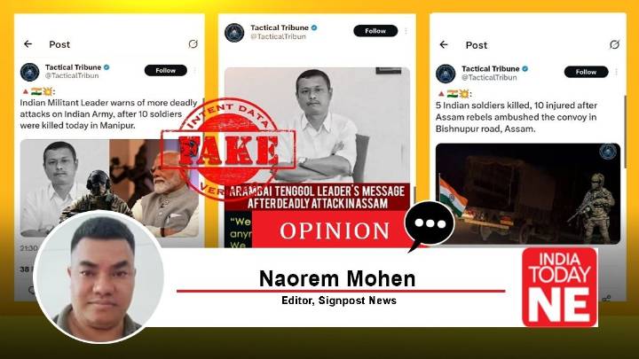 How Pakistan-Based X Users Amplify Anti-Meitei Narratives in Opposition to BJP