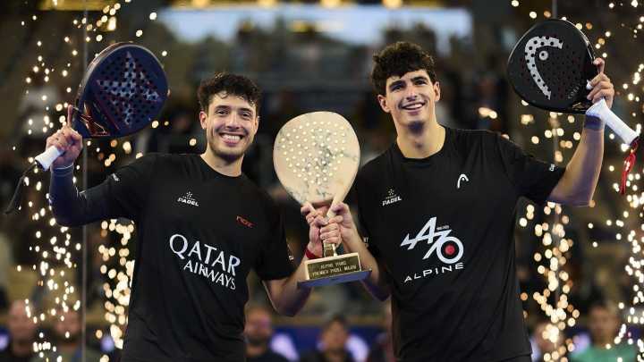 Tapia y Coello consiguen la triple corona en el Premier Padel de Roland Garros