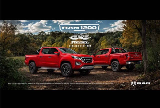 Ram 1200 Rebel – 1ra edición conmemorativa de la pickup mediana de Ram