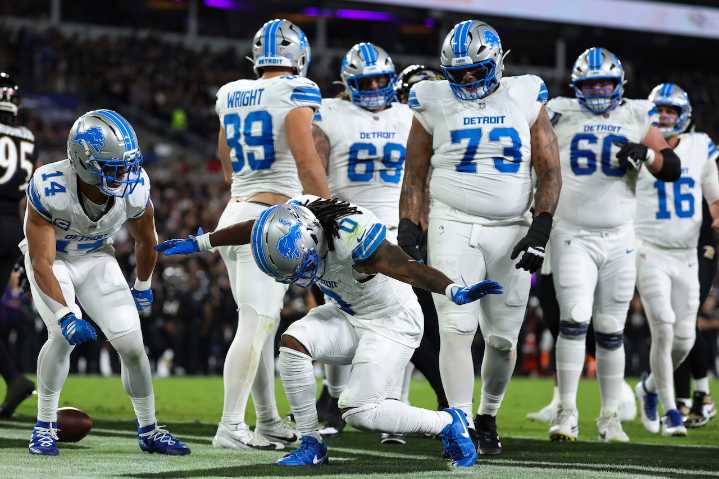 Detroit Lions deliver statement win over Ravens on Monday Night Football