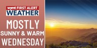 FIRST ALERT FORECAST: Warm temperatures remain