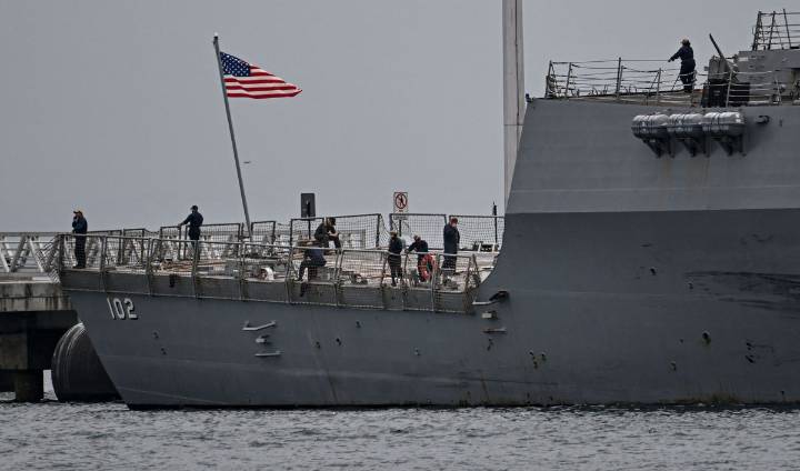 Dos cazas de Venezuela sobrevolaron buque de EU: Washington