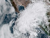 Lorena downgraded to tropical storm, still poses threat to Mexico