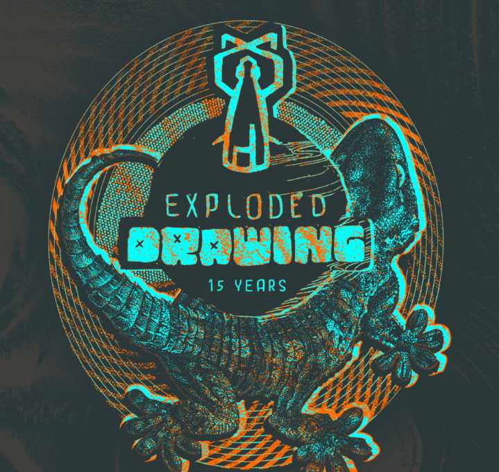 Exploded Drawing 15 Year Anniversary