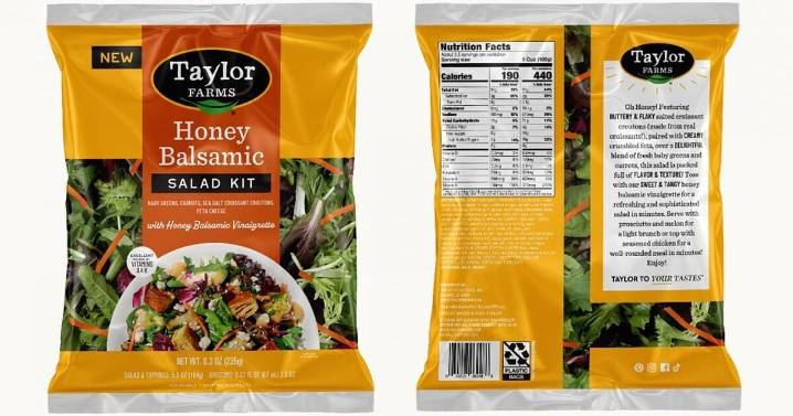 Taylor Fresh Foods Issues Recall of Salad Kits Sold at Kroger, Walmart