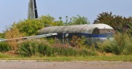 The creepy 'plane graveyard' just outside London where loads of them have been left to rot