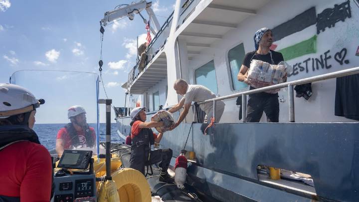 Italia envía una segunda nave militar para escoltar a la flotilla de Gaza