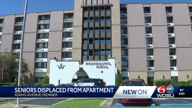 Seniors at Kenner apartment complex going on another day without power