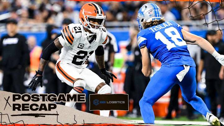 Lions 34, Browns 10 | Final Score, Stats & Game Recap