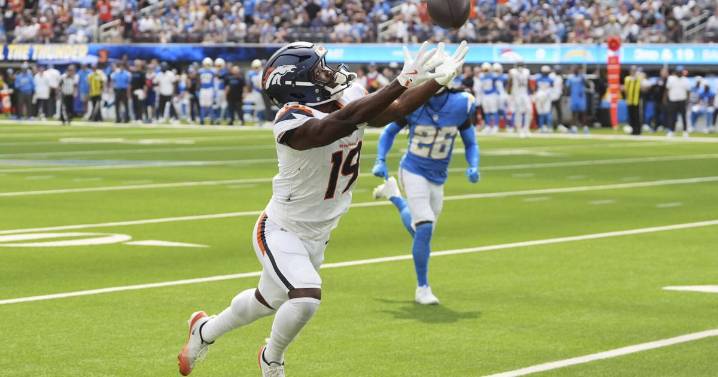 Broncos' Marvin Mims Jr. added to injury report with hip ailment