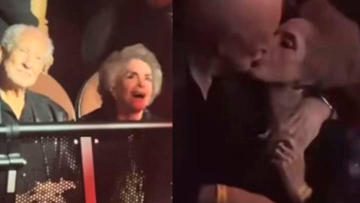 Revelan la identidad del hombre con quien se besó la viuda de Vicente Fernández