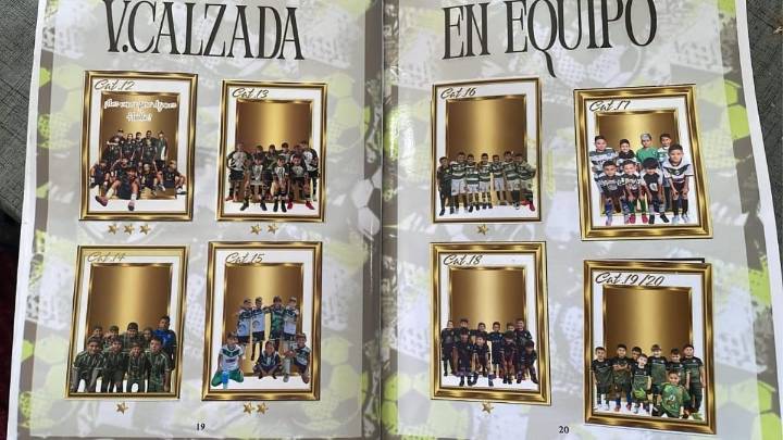 ADIAB: el Club Villa Calzada lanzó un álbum de figuritas para financiar la fiesta de fin de año
