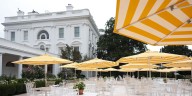 Trump Caught Whoever Scraped Up the Renovated White House Rose Garden