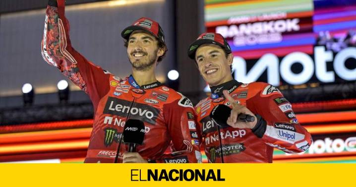 Marc Márquez está ayudando a Pecco Bagnaia, no quiere que se vaya de Ducati, lo que le quieren traer es peor