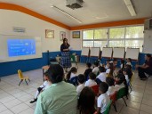 Imparte Derechos Humanos taller a estudiantes de preescolar