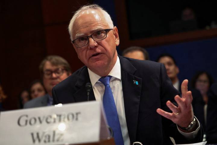 Tim Walz says he’ll seek a third term as Minnesota’s governor
