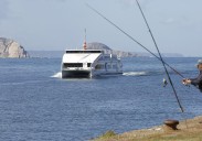 Gondán concluye las pruebas de los catamaranes eléctricos para Lisboa
