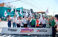 Inicia Javier Díaz repavimentación en Valle de las Flores Popular