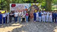 Estudiantes pintan más de 8 mil murales para sembrar paz y prevenir adicciones en México: Delgado
