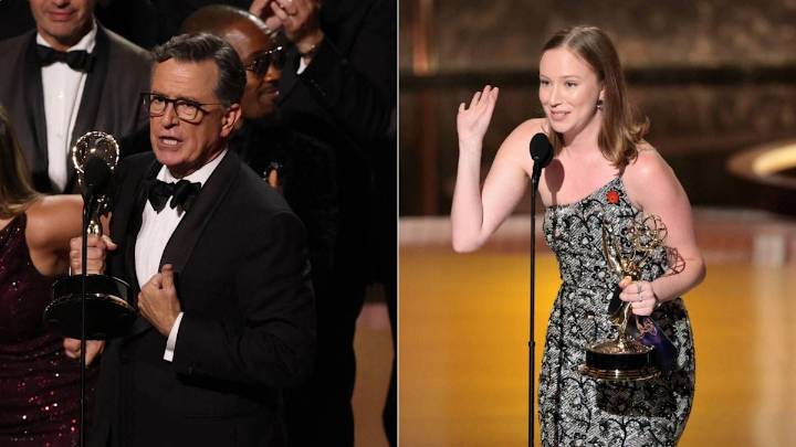 The 77th Primetime Emmys LIVE: Stephen Colbert gets his redemption, Hannah Einbinder bleeped, more best moments