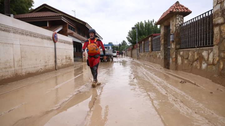 Aragón evalúa los daños de las fuertes lluvias en Zaragoza y la ribera del Huerva antes de pedir que sea zona catastrófica