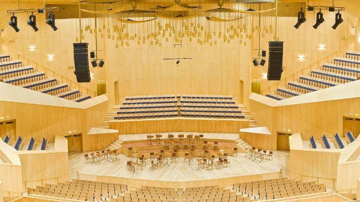 El Auditorio de Zaragoza mejora sus sistemas de sonido e iluminación