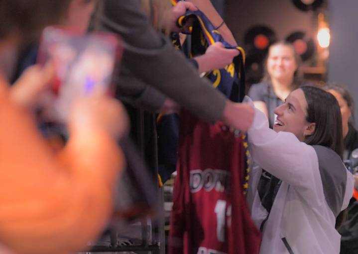 Caitlin Clark won’t play in Baltimore because of injury