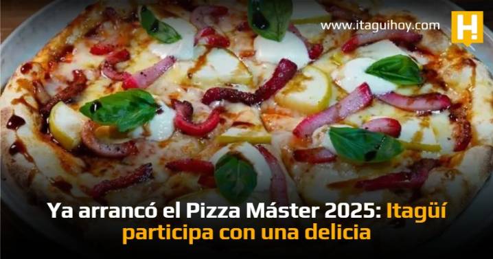 Ya arrancó el Pizza Máster 2025: Itagüí participa con una delicia