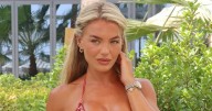 Love Island's Molly Smith shows off abs in minuscule bikini after shock proposal