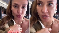 Katherin Porto habla de los momentos de terror que vivieron en un vuelo de Avianca tras amenaza de pasajero