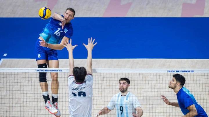 Mundial de vóley: Argentina ganó y tiene un pie en segunda ronda
