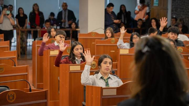 Estudiantes presentaron sus proyectos en una nueva edición de "El Senado en la Escuela"