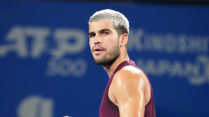 Carlos Alcaraz gana en Tokio y explota como nunca contra el juez de silla: "No has jugado al tenis en tu vida"